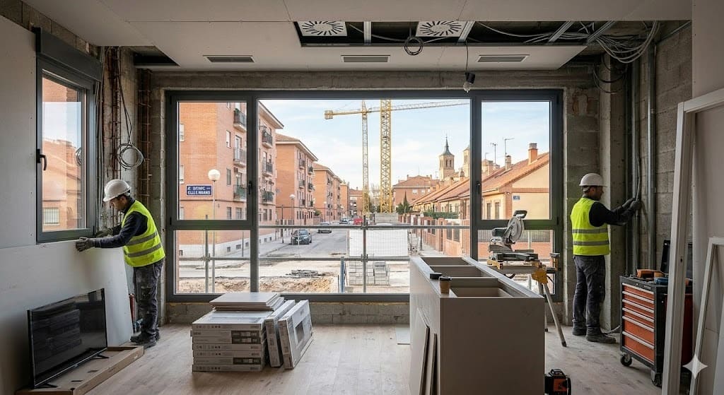 mejora valor vivienda Getafe reforma